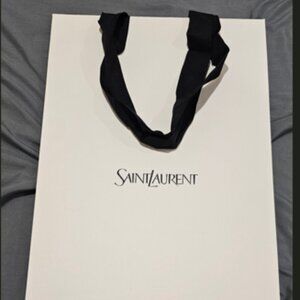 AUTHENTIC NEW YSL Gift Shopping Bag
